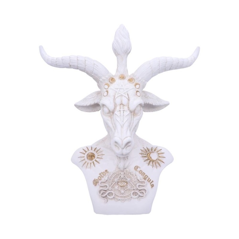 Baphomet bust (white)