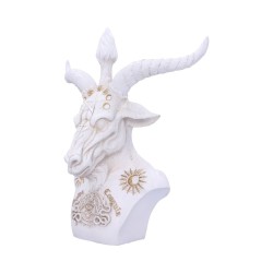 Baphomet rintakuva (valkoinen)