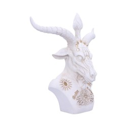 Baphomet rintakuva (valkoinen)